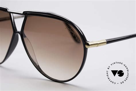 vintage designer sunglasses yves saint laurent|yves saint laurent aviator sunglasses.